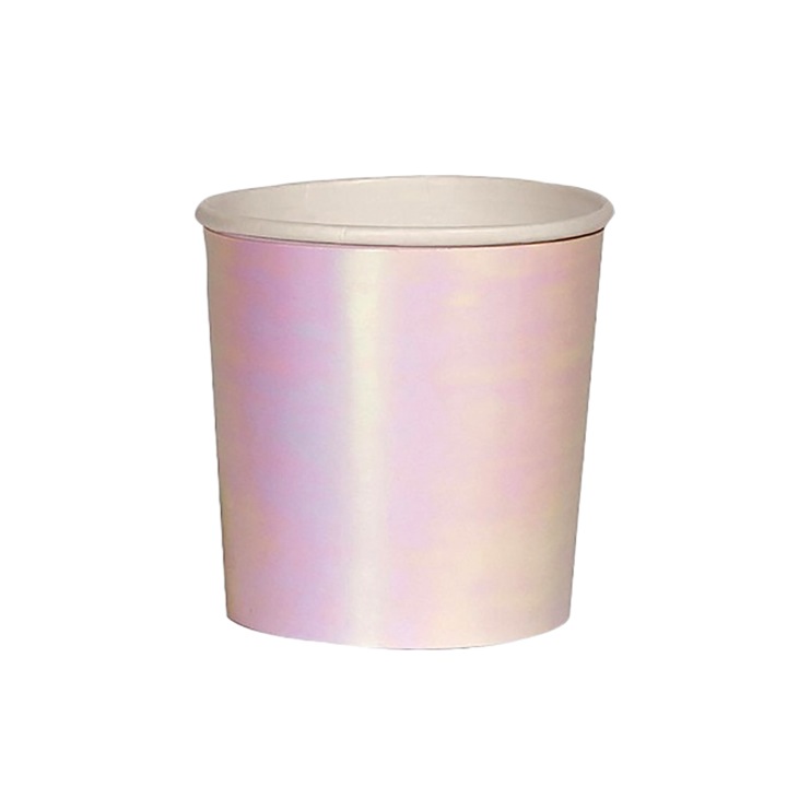 PETITS GOBELETS PASTEL IRISÉ