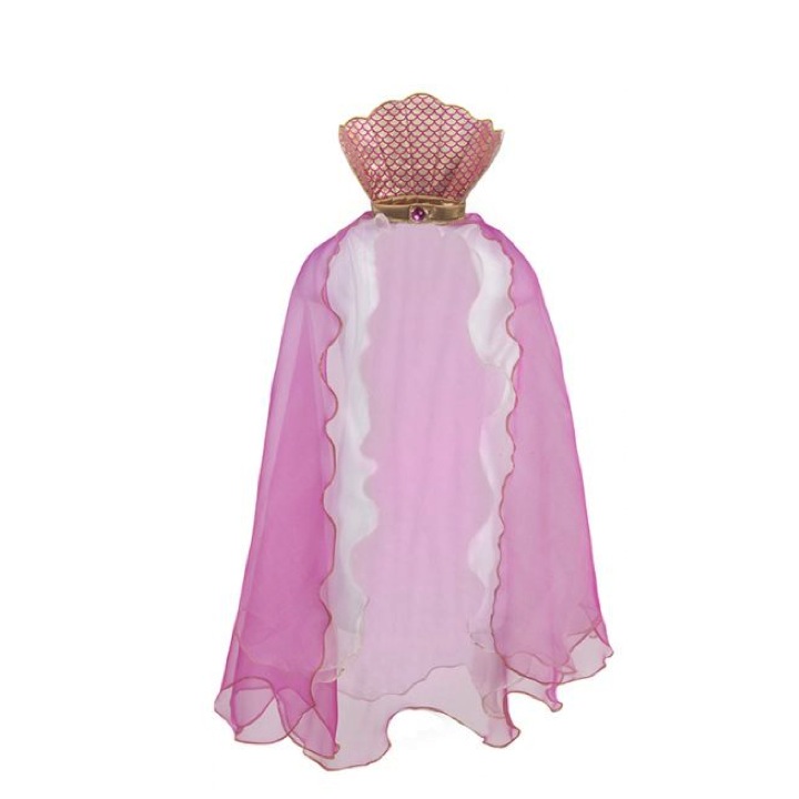 CAPE LUMINEUSE SIRÈNE 5-6ANS