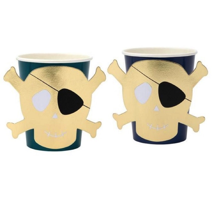 GOBELETS PIRATES OR