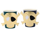 GOBELETS PIRATES OR