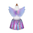JUPE LICORNE MAGIQUE &amp; AILES PASTEL 4-6ans