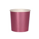 PETITS GOBELETS ROSE MÉTALLISÉ