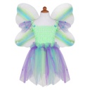 ROBE PAPILLON PARME AVEC AILES ET BAGUETTE 4-6ans
