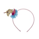 SERRE TÊTE LICORNE OR