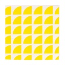 SERVIETTES CITRON JAUNE