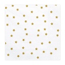 SERVIETTES ETOILE GOLD