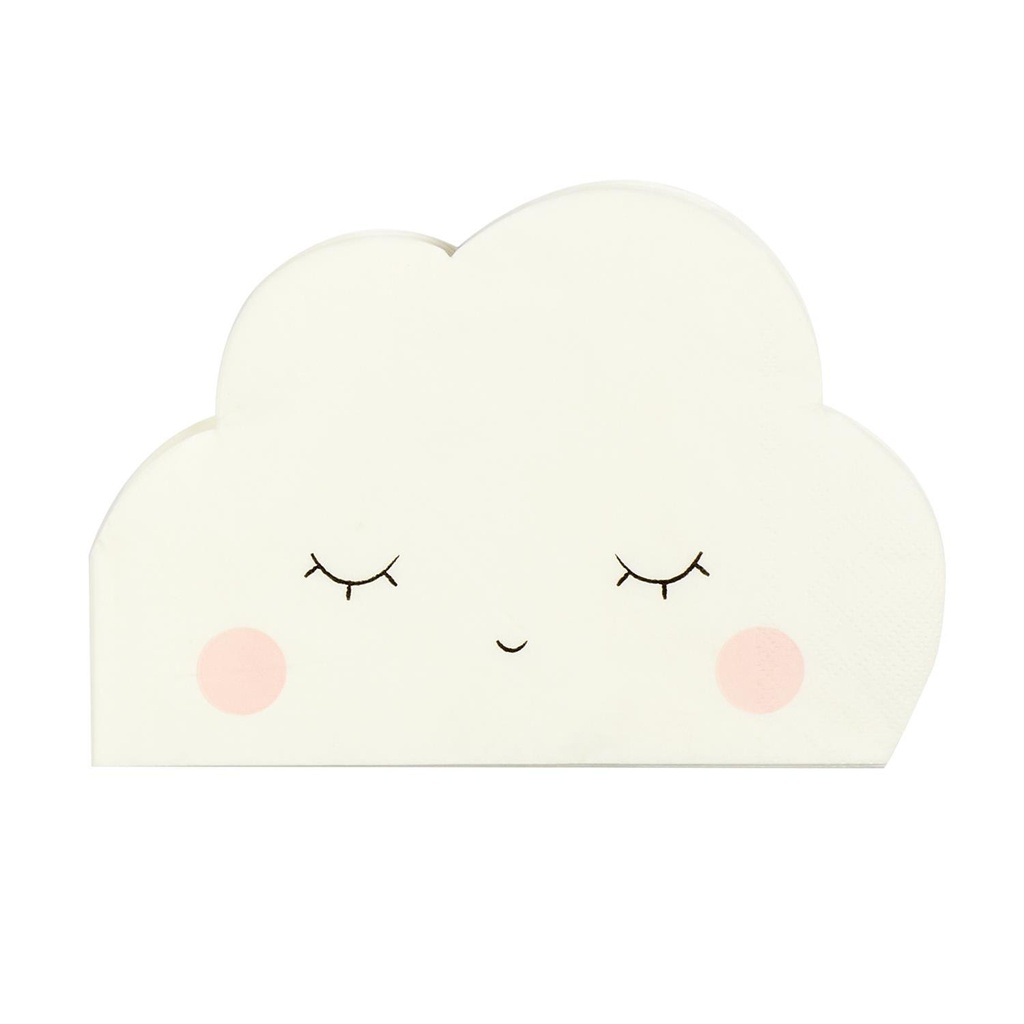 SERVIETTE EN PAPIER NUAGE