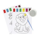 FEUILLE DE PEINTURE A L’EAU X10
