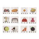 CARTE PUZZLE MOTS X12