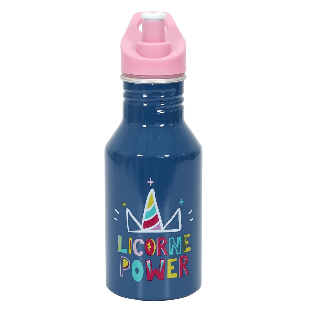 BOUTEILLE DE TRANSPORT ENFANT LICORNE