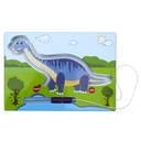 JEU DU FIL CHAUD DINOSAURE