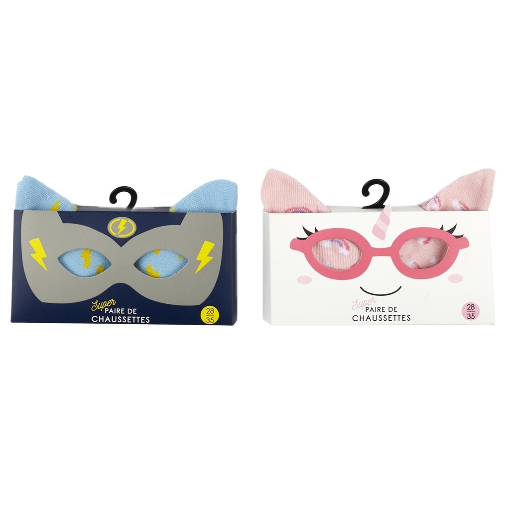 PAIRES DE CHAUSSETTES FANTAISIE