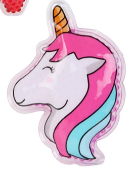 POCHE GEL ENFANT LICORNE