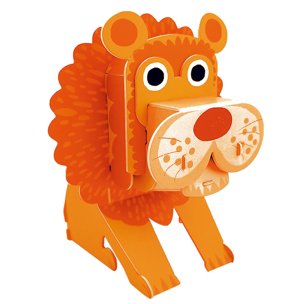 PUZZLE 3D LION