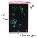 TABLETTE DE DESSIN LCD ROSE