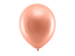 [RB30M-019R] BALLON OR ROSE MÉTALLISÉ