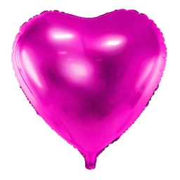 [FB9M-006] BALLON ALUMINIUM COEUR FUSCHIA 45CM