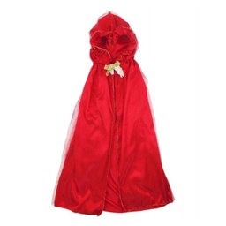 [50075] CAPE DE ROYAUTÉ ROUGE 5-6 ANS