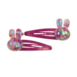 [88063] PINCES À CHEVEUX LAPIN BLING