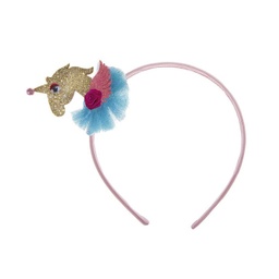 [89038O] SERRE TÊTE LICORNE OR