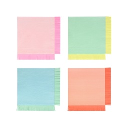 [202941] SERVIETTES A FRANGES MERI MERI