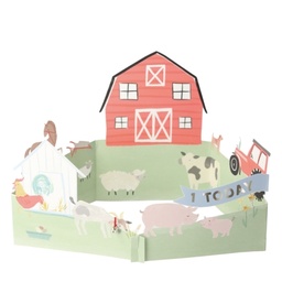[204814] CARTE SCENE 3D DE LA FERME
