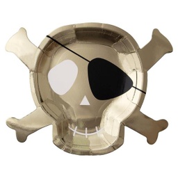 [MM186613] ASSIETTES PIRATES OR