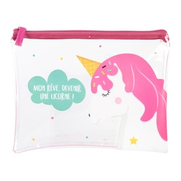 [SC29143LI] POCHETTE ENFANT LICORNE